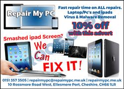 Repair My Pc, Ellesmere Port opening hours