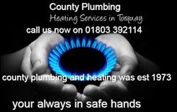 County Plumbing & Heating Services, Torquay opening hours