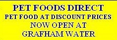 Pet Foods Direct in Grafham (Huntingdon) - Opening Hours