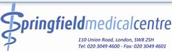 Springfield Medical Centre in London (Stockwell) - Opening Hours