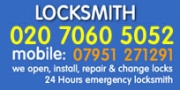 Finsbury Park Locksmiths 020 7060 5052, London opening hours