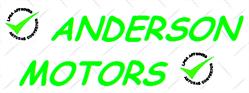 Anderson Motors, Kirkcaldy opening hours