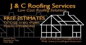 J&C ROOFING SERVICES in Stockton-on-Tees (Norton) - Opening Hours
