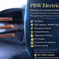 Pbw Electrics in Plymouth (Plympton) - Opening Hours