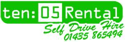 Ten05 Self Drive Hire, Heathfield opening hours