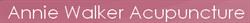 Annie Walker Acupuncture, Leek opening hours