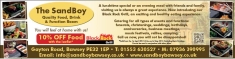 The Sandboy Bawsey, King's Lynn opening hours