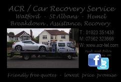 ACR Recovery in Watford (Leavesden) - Opening Hours