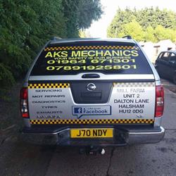 AKS Mechanics, Halsham opening hours