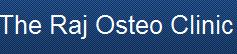 The Raj Osteo Clinic, South Croydon opening hours
