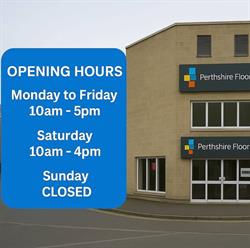 Perthshire Flooring, opening hours