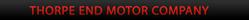 Thorpe End Motor Company Ltd, opening hours