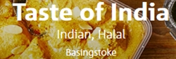 Taste Of India, Basingstoke opening hours