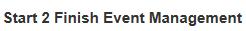 Start 2 Finish Event Management, South Croydon opening hours