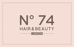 No 74 Hair & Beauty London, opening hours