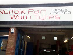 Norfolk PartWorn Tyres, Norwich opening hours