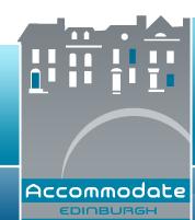 Accommodate Edinburgh, opening hours