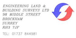 Engineering Land & Building Surveys Ltd., Newdigate opening hours