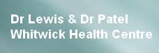 Dr Lewis & Dr Patel Whitwick Health Centre, opening hours