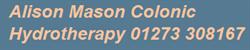 Alison Mason Colonic Hydrotherapy, Brighton opening hours