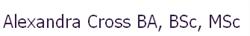 Alexandra Cross Psychology in London (Highgate) - Opening Hours