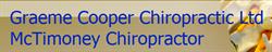 Graeme Cooper Chiropractic Ltd Mctimoney Chiropractor Chippenham, Calne opening hours