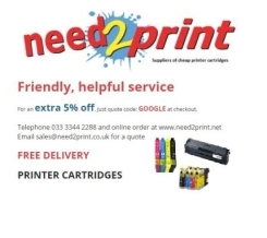 Need2print Ltd - Cartridges, Benfleet opening hours