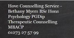 Hove Counselling Service, opening hours