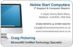 Holme Start Computers, Meltham opening hours