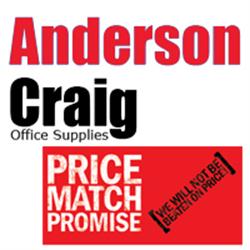Anderson Craig Office Supplies, Glasgow opening hours