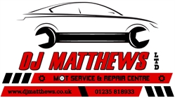 D J Matthews Ltd of Didcot, opening hours