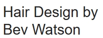 Hair Design by Bev Watson Salon & Freelance Hair Dresser, Oxford opening hours