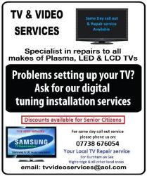 TV & Video Services - Repair Centre, Burnham-on-Sea opening hours