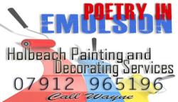 Poetry in Emulsion, Holbeach opening hours