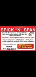 Spick n span supreme in Prenton (Wirral) - Opening Hours