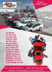 A J M Sales Ltd, Cookstown opening hours