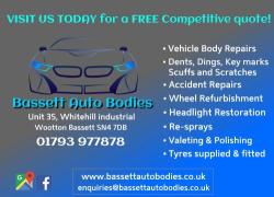 Bassett Auto Bodies, Royal Wootton Bassett opening hours