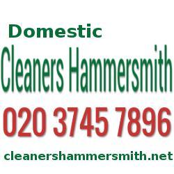 Domestic Cleaners Hammersmith, London opening hours