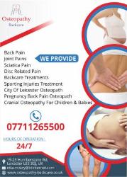 Nita Mistry Osteopath, Leicester opening hours