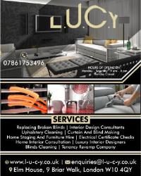 L.U.C.Y Interior Design | Interior Design London, opening hours