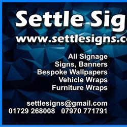 Settle Signs, opening hours
