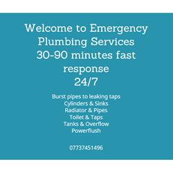 Emergency Plumbing Services, Sandy opening hours