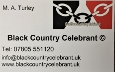 The Black Country Celebrant, Dudley opening hours