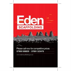 Eden Scaffolding Ltd, Kirkby Stephen opening hours