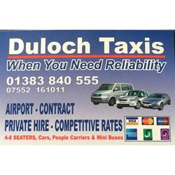 Duloch Airport Transfers, Dunfermline opening hours