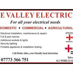 Exe Valley Electrical, Dulverton opening hours