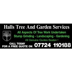 Halls Tree & Garden Services, Birmingham opening hours