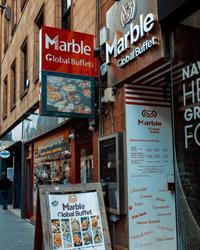Marble Global Buffet, Glasgow opening hours