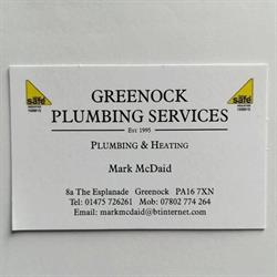 Greenock Plumbing Services, opening hours