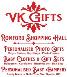 vk gifts, Romford opening hours